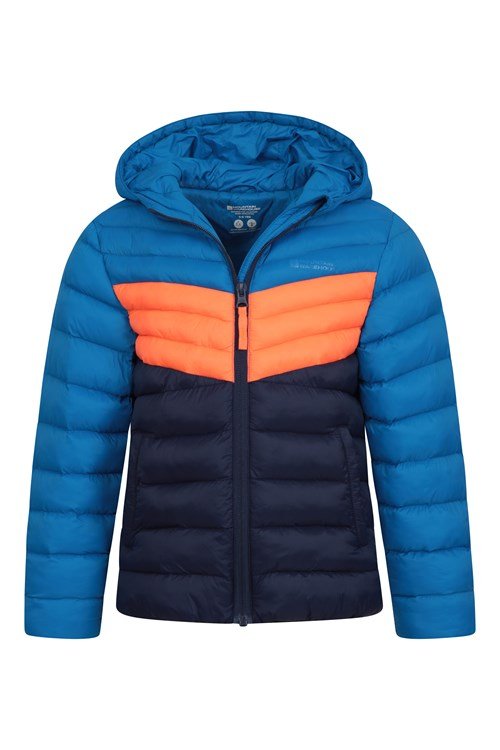 Colourblock Seasons Kids Padded Jacket